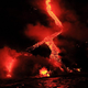 Illustration for article titled Lava Spilling Over a Cliff Looks Like Hot Candy
